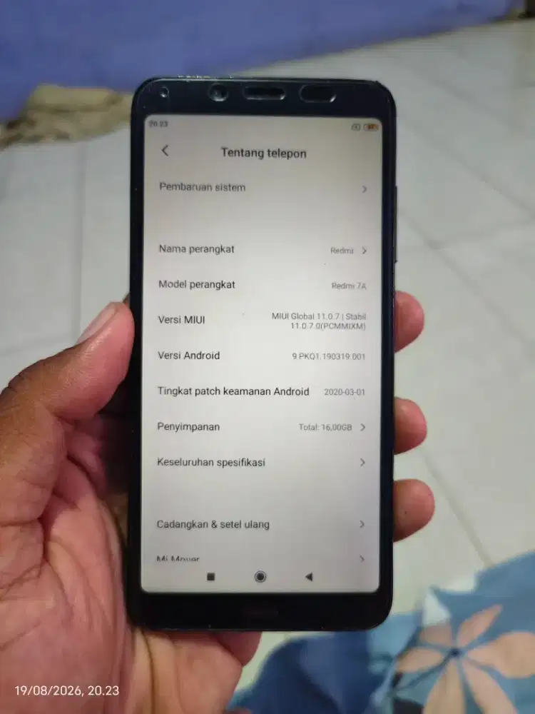 Xiaomi redmi 7a
