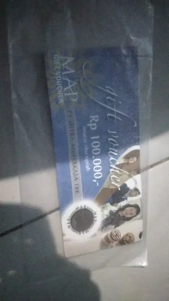 Voucher belanja map 100