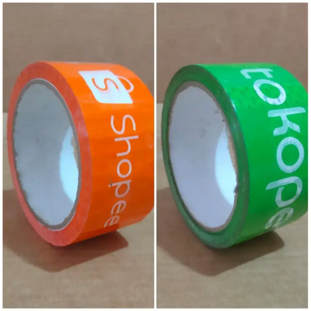 OBRAL! Isolasi Shopee Tokopedia dan Warna