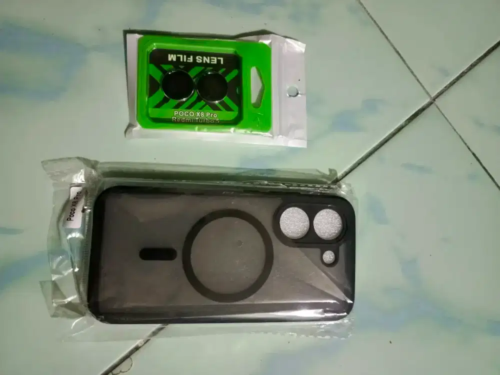 Case Poco x8 pro + Anti gores lensa Poco x8 pro