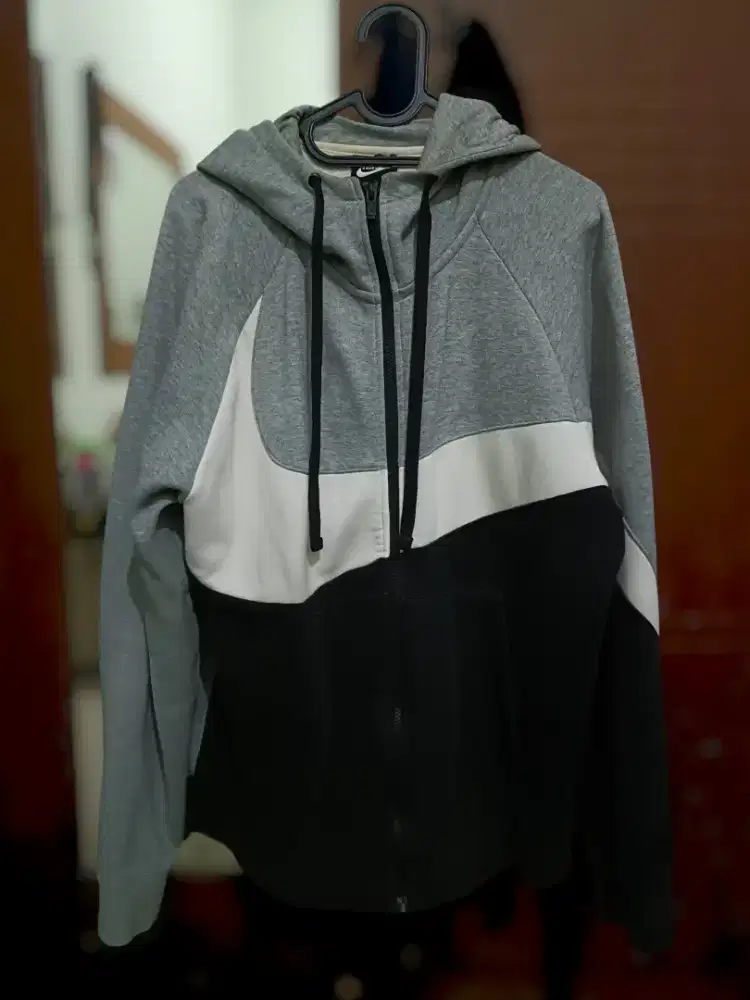 Nike Big Logo Zipper Hoodie Original 100%
