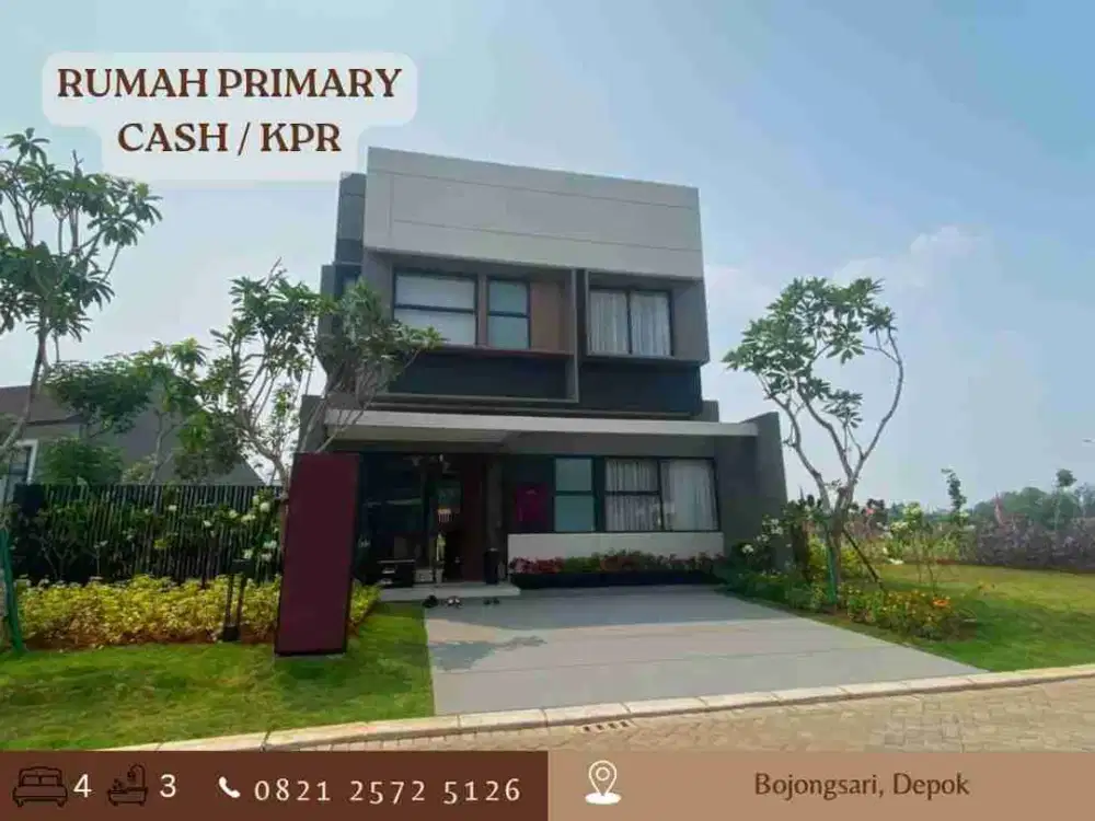 RUMAH MODERN PREMIUM 2LT FREE BIAYA BIAYA Shilla At Sawangan Depok