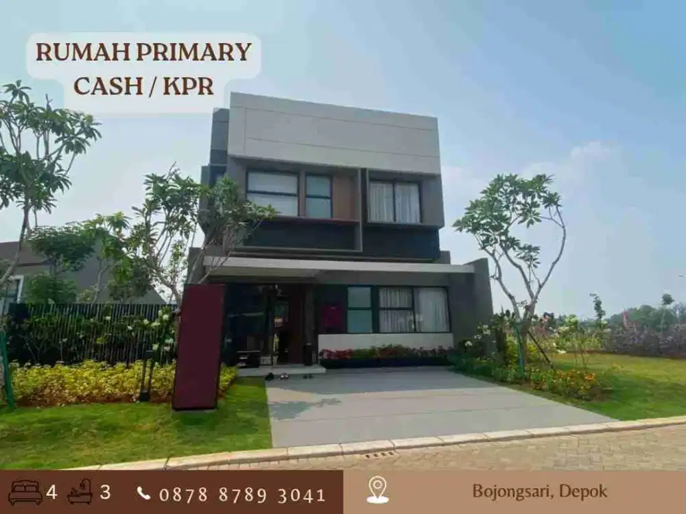 Rumah 2LT Modern Premium di Shilla At Sawangan Free biaya biaya dekat Tol