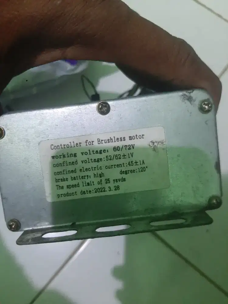 Dijual controller molis 72v