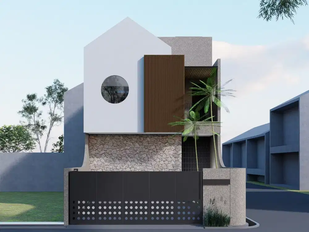 Rumah Cantik Minimalis On Progress Dekat Griya Arcamanik