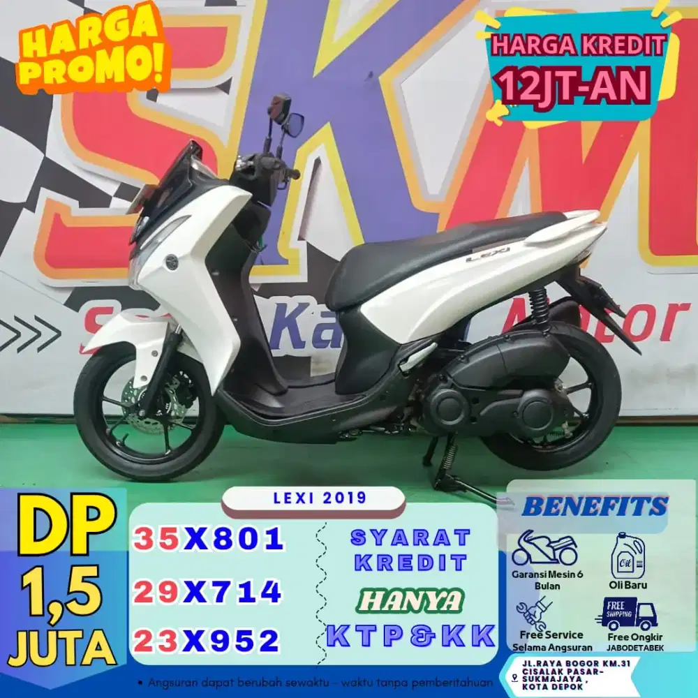 Kredit cukup ktp dan kk  proses 1hari lexi 2019