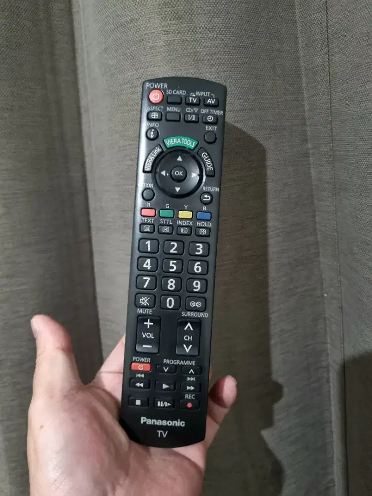 Remote tv televisi original panasonic