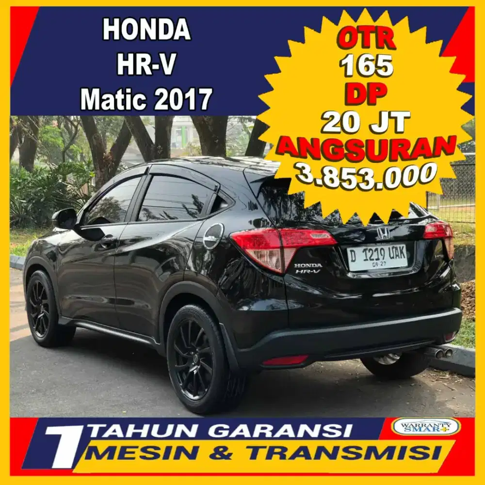 HONDA HR-V S CVT matic 2017