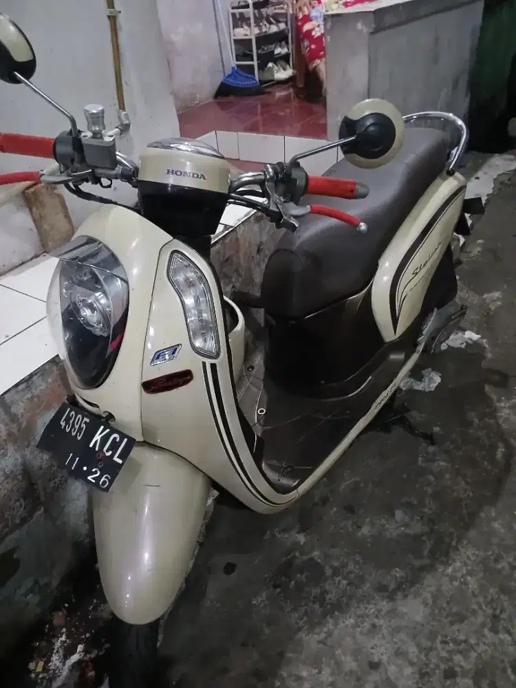 Motor second honda scope 2016