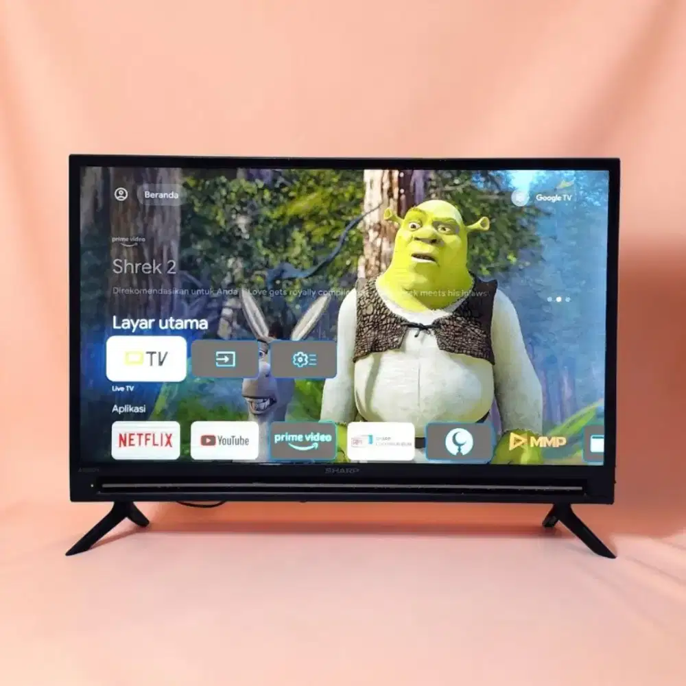 TV Sharp Android 32 inci - msih normal bsa diantar