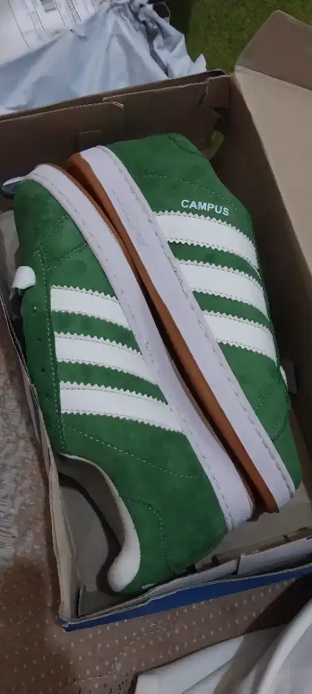 Adidaas green white Campus size 39