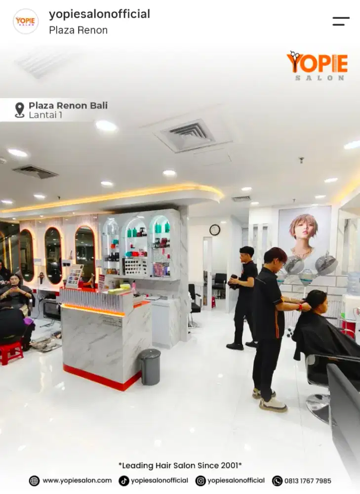 Lowongan pekerjaan untuk sylist dan therapis