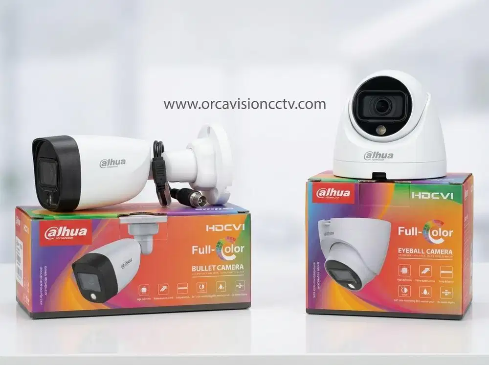 paket cctv murah dahua full color malam tetap berwarna