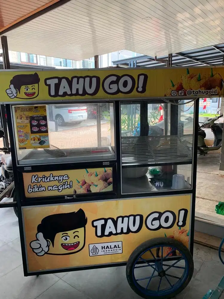 Gerobak lengkap