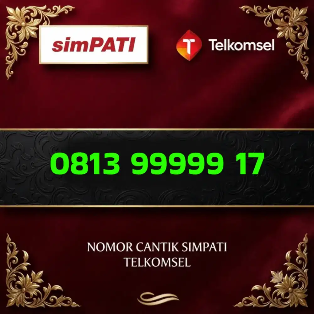 Nomor cantik simpati Telkomsel super
