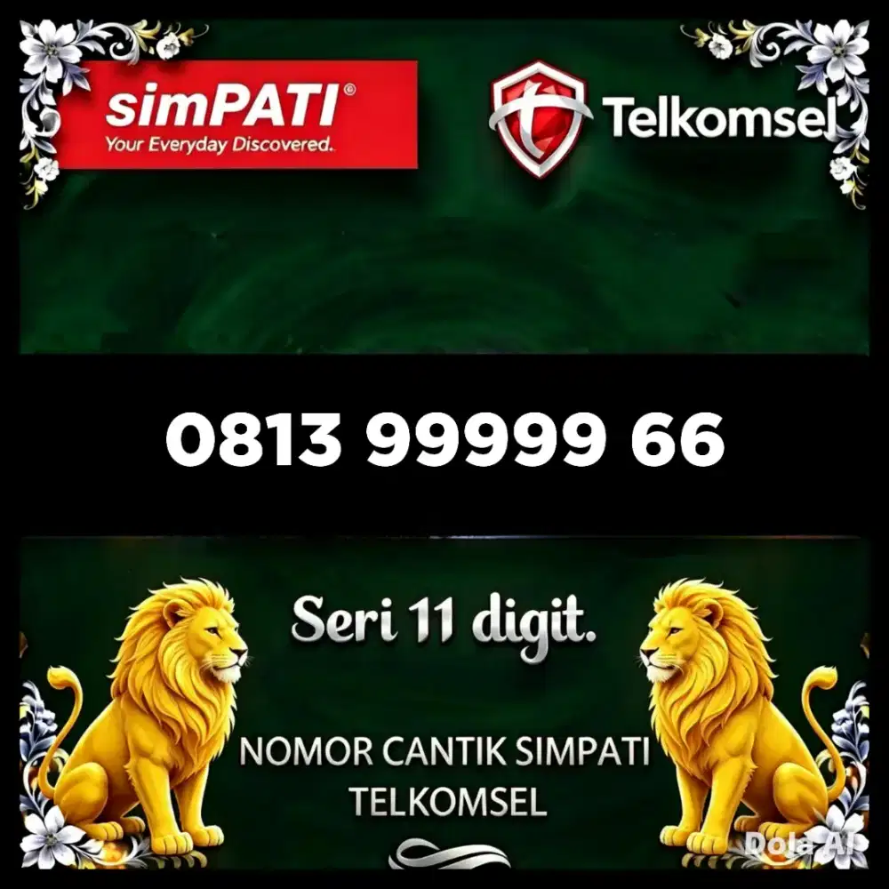 Nomor cantik simpati Telkomsel super Jun