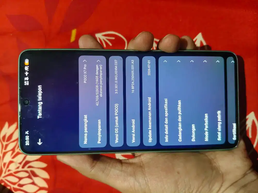 POCO X7 PRO 12/512 BATANGAN