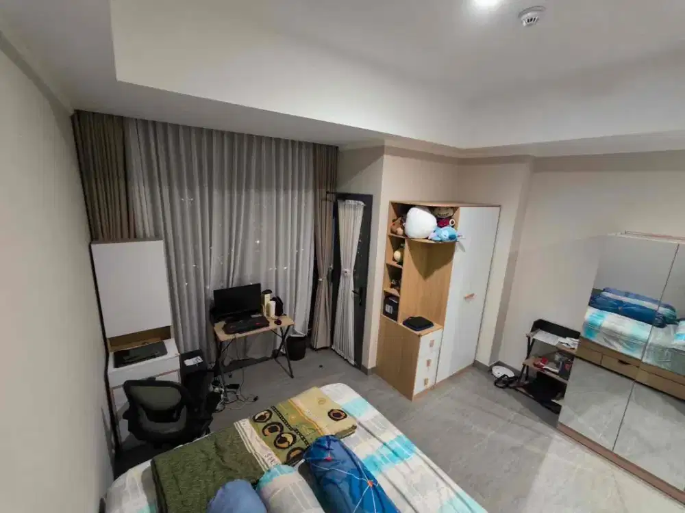 Disewakan apartemen menara jakarta 1 BR full furnish siap huni lantai tinggi di kemayoran