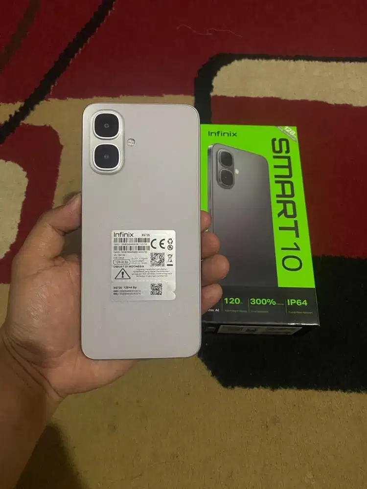 BISMILLAH INFINIX SMART 10 RAM 4/128 FULSET MULUS