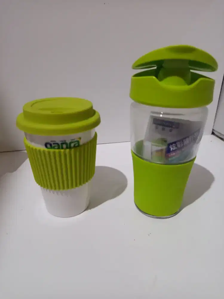 Tumbler kaca gelas tahan panas