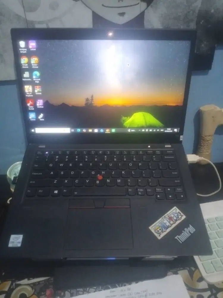 Lenovo x13 I7 gen 10 layar sentuh,  ram 16- 512