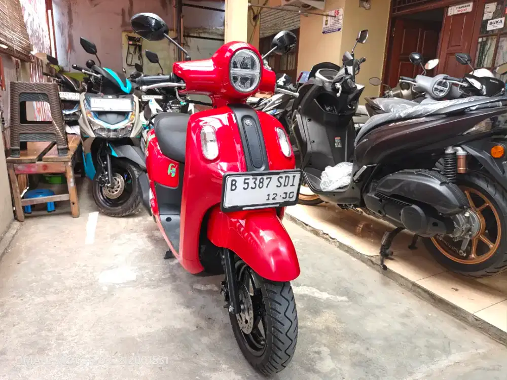KM 7K YAMAHA FAZZIO KUNCI 2025 BLN 12 BS TT 2024 DI CILEDUG HARGA PAS