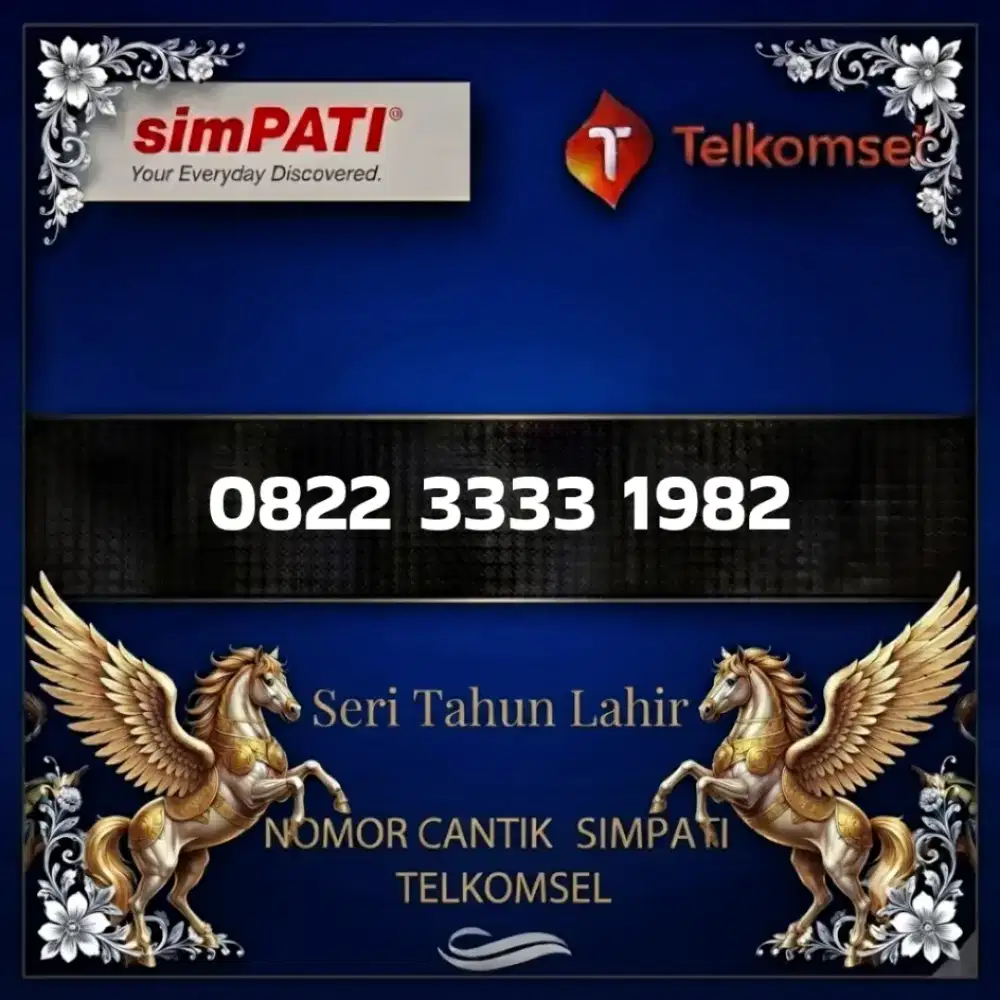 Nomor cantik simpati Telkomsel super