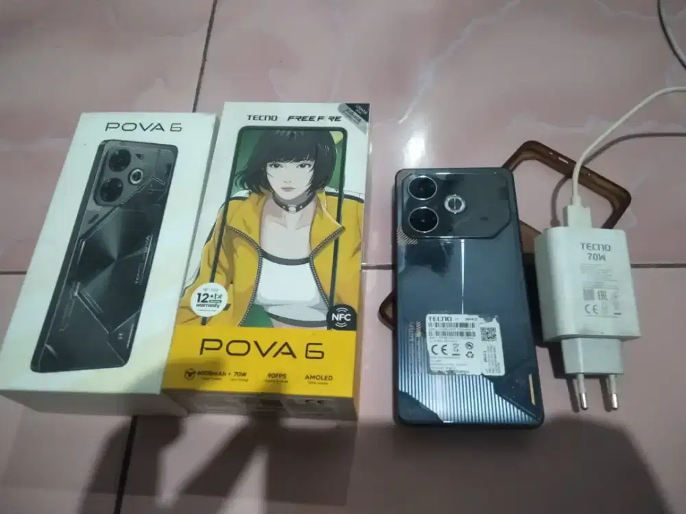 Jual hape bekas Techno Pova 6