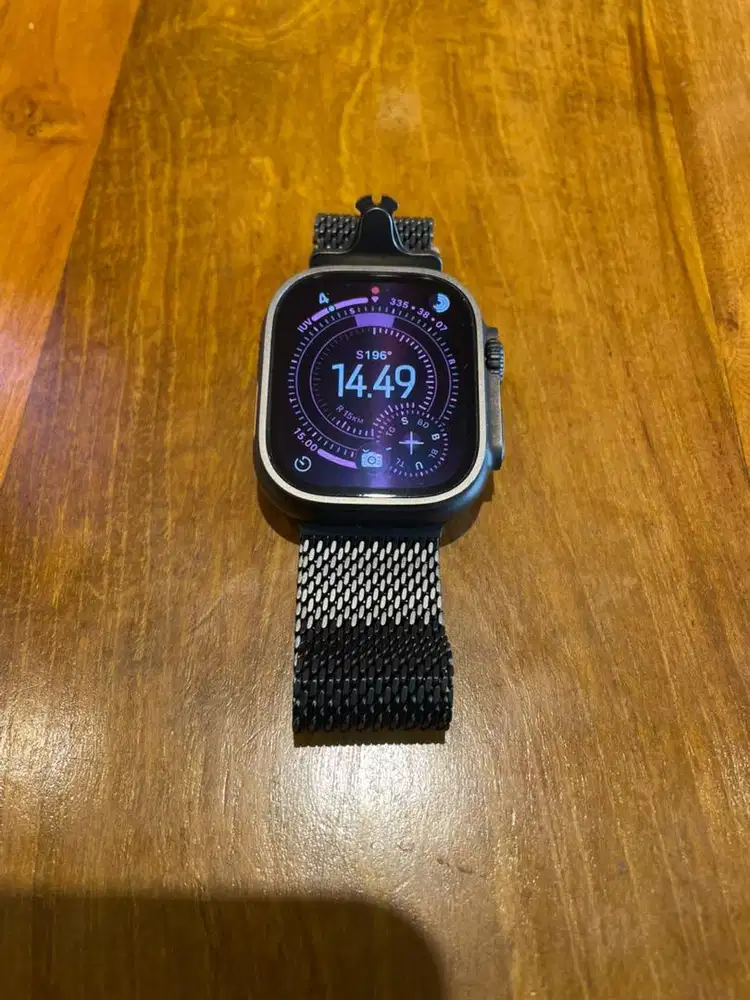 Apple watch ultra 2 titanium black, garansi resmi