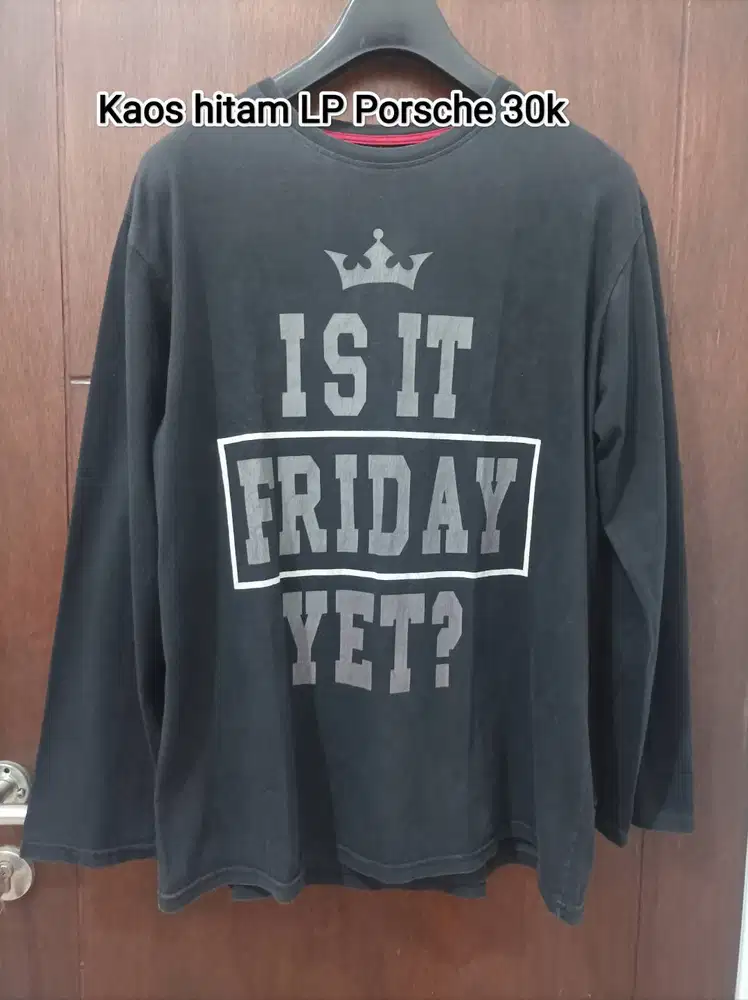 Jual kaos pria preloved