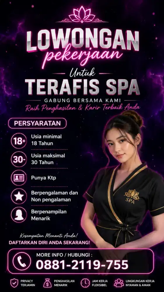 LOWONGAN KERJA KHUSUS PEREMPUAN