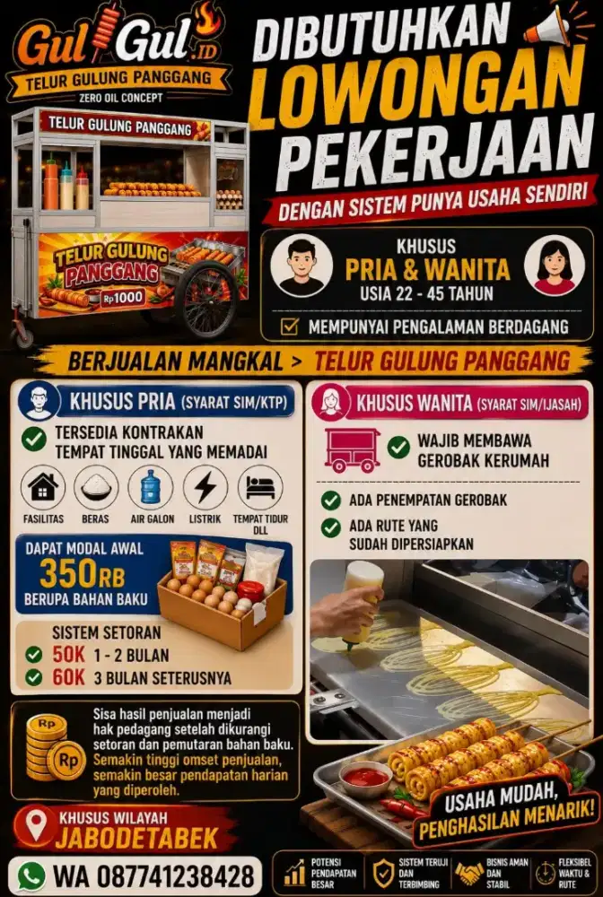 TELUR GULUNG PANGGANG
