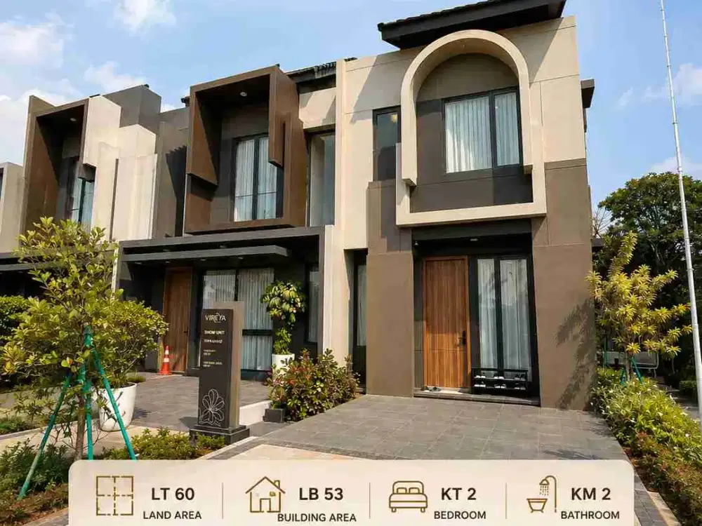 Rumah 1.2 Miliaran di BSD City Unit Terbatas