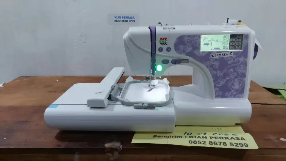 CNY E900 Mesin Bordir portable komputer