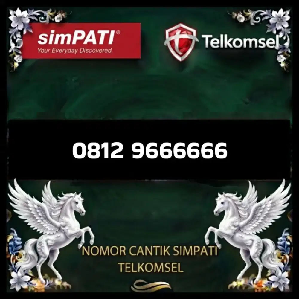 Nomor cantik simpati Telkomsel super