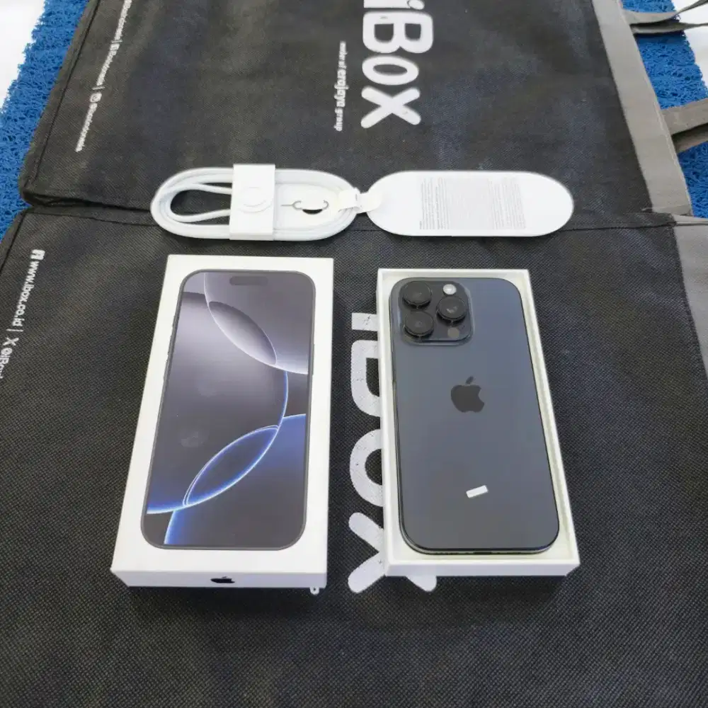 Iphone 16 Pro 128gb 99% like new BH 100% CC 205 rsmi iBox 2027