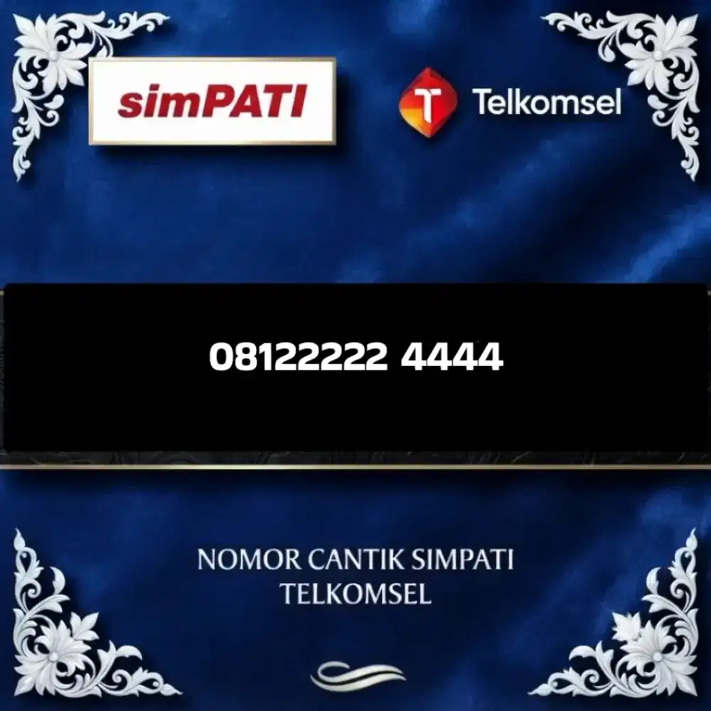 Nomor cantik simpati Telkomsel super