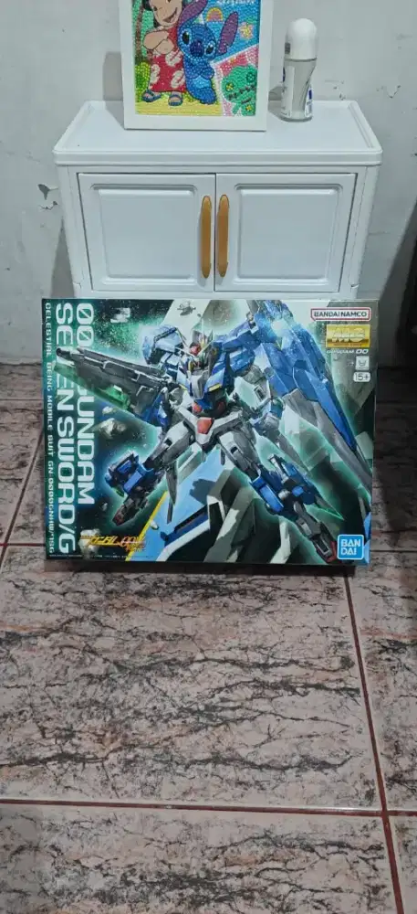 Bandai Namco Model Kit Gundam 00 Seven Sword MG Series 1/100