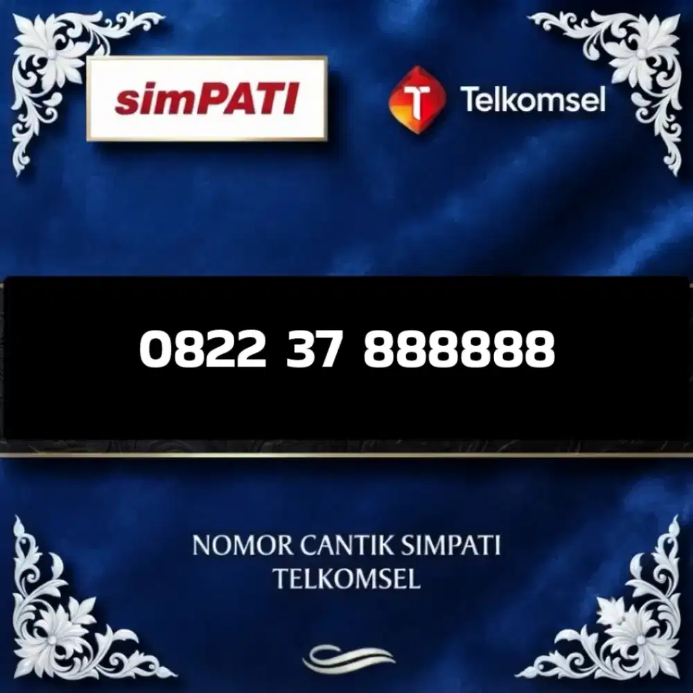 Nomor cantik simpati Telkomsel super