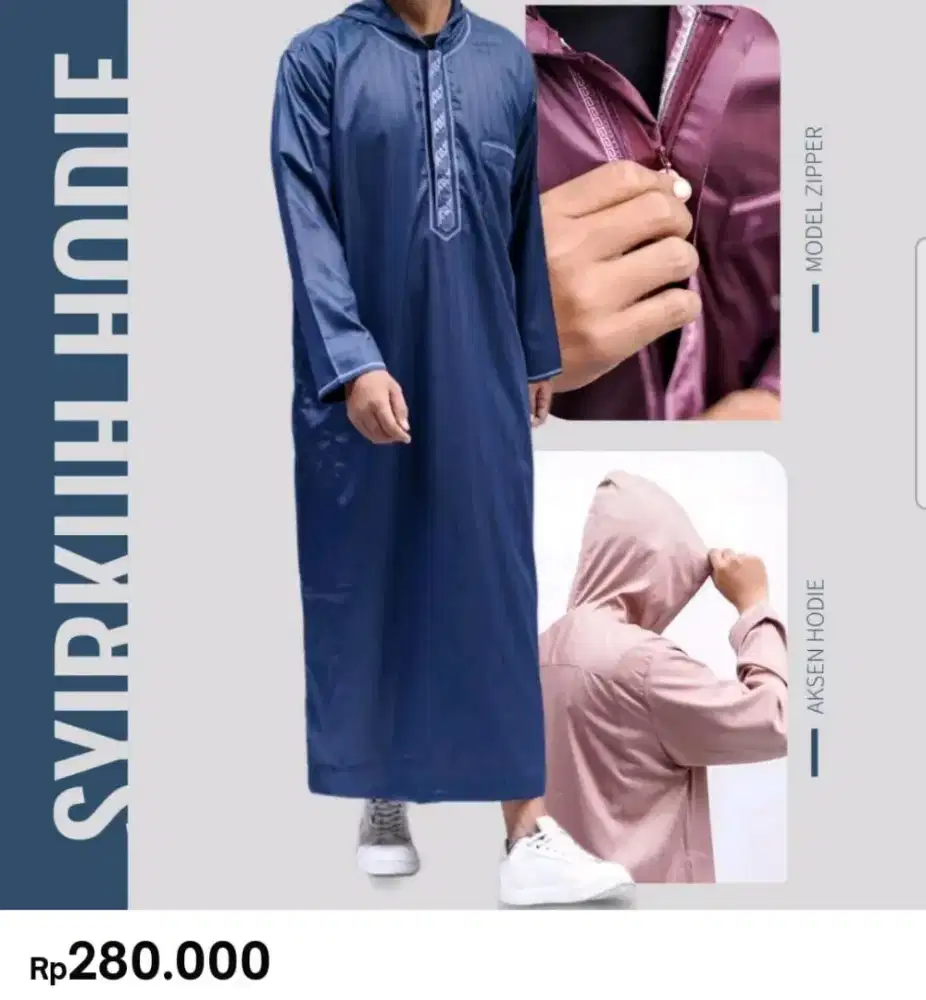 GAMIS HODIE SYIRKUH  GAMIS LAKI-LAKI