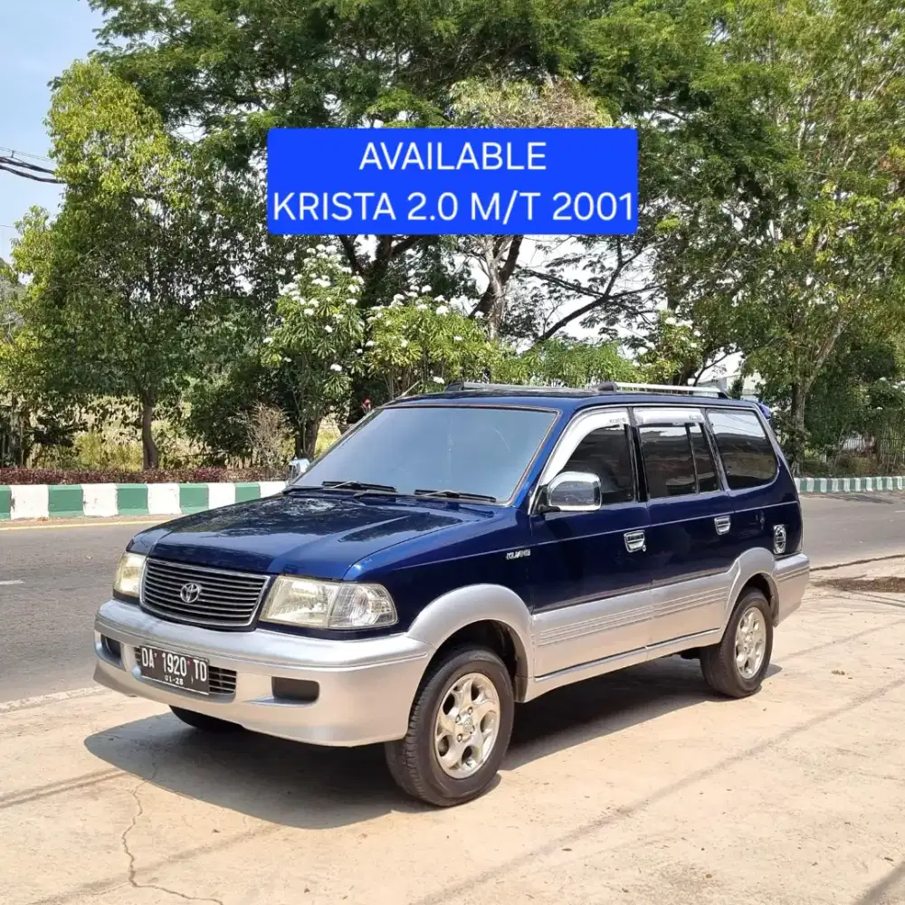 Toyota Kijang Krista 2.0 M/T 2001