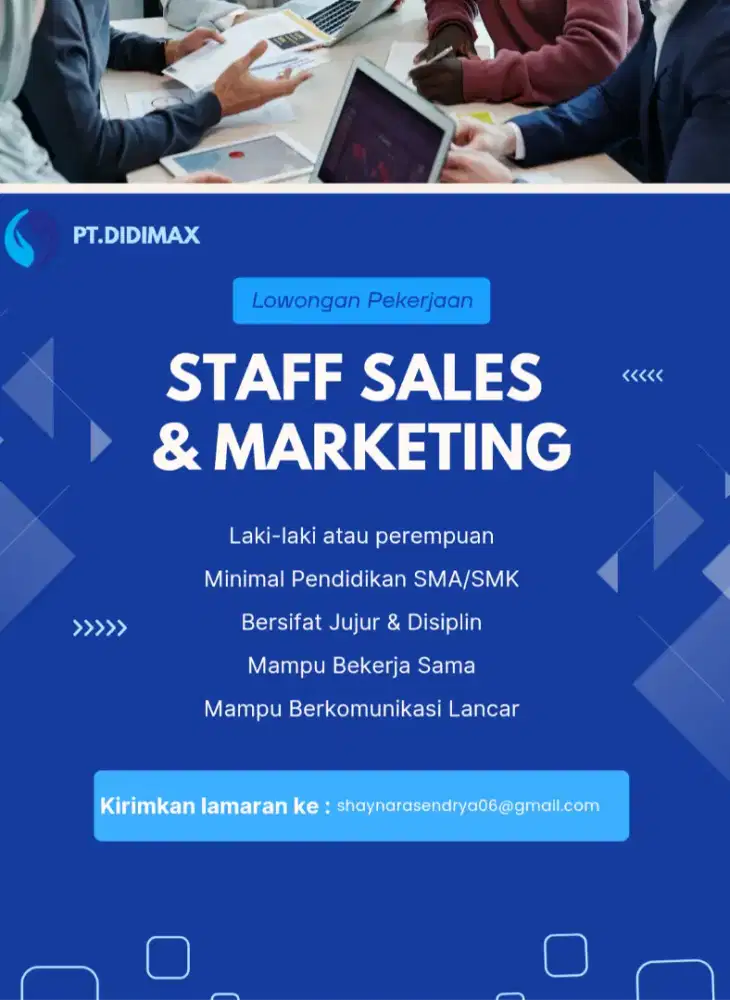 LOWONGAN PEKERJAAN DIGITAL MARKETING  & TELEMARKETING