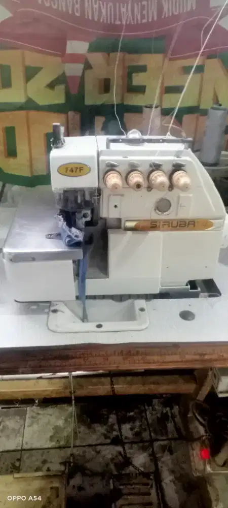 jual mesin obras benang 4 siruba