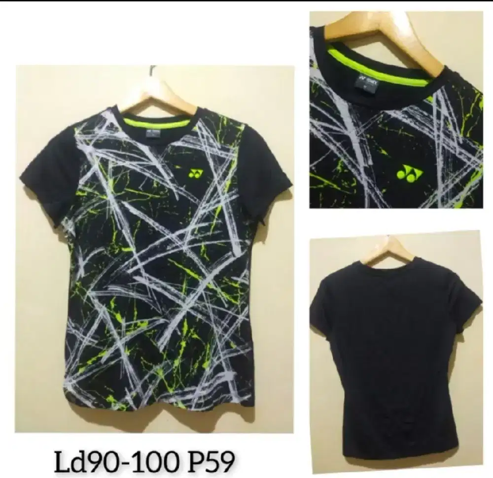 Yonex Kaos Olahraga Wanita