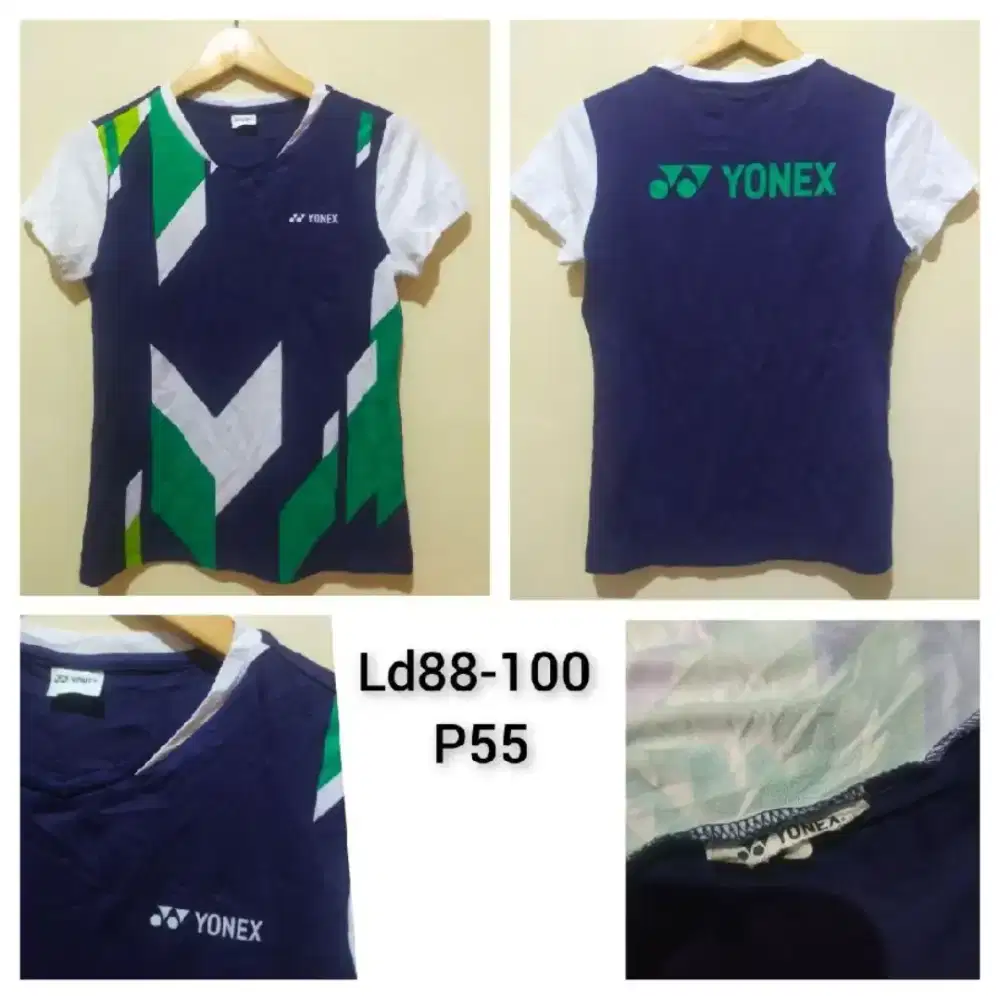 Yonex Kaos Olahraga Wanita