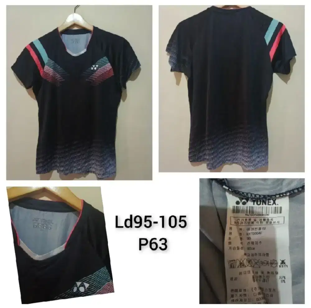 Yonex Kaos Olahraga Wanita