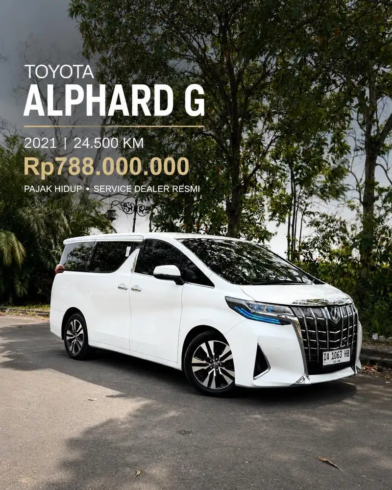 TOYOTA ALPHARD G 2021