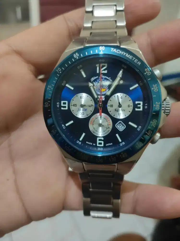 Jam Kentex Limited Edition Titanium JASDF RARE
