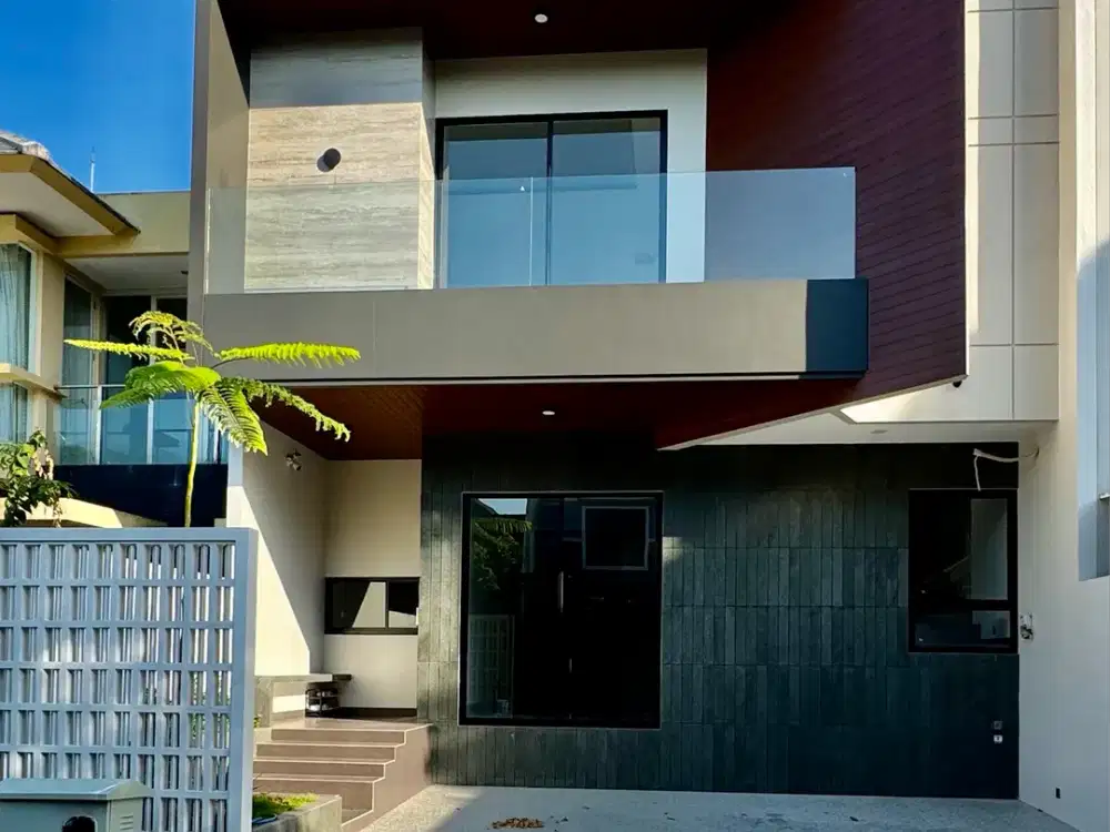 DIJUAL RUMAH ALAM HIJAU CITRALAND 4KT 2LT BARU GRESS DEKAT PASAR MODERN