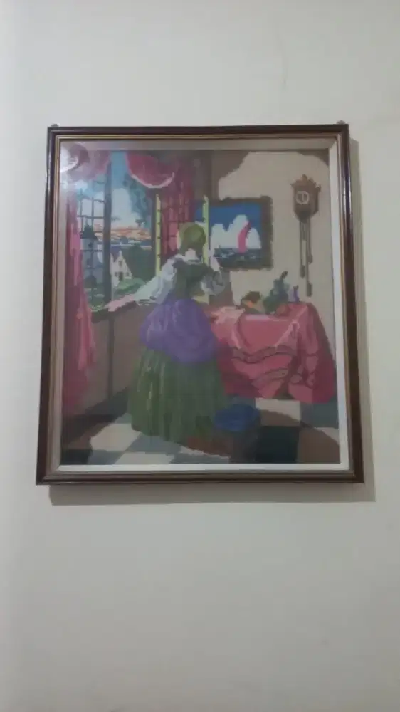 Lukisan kristik ibu